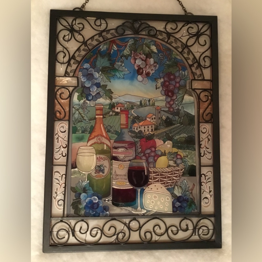 AMIA Stained Glass Vineyard Panel - Picture 5 of 7